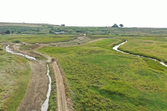 Aerial View of Butano pilot channel, July 2019